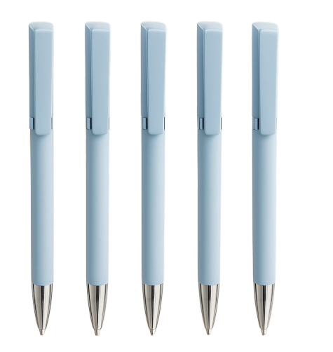 قلم بلاستيك ابيض